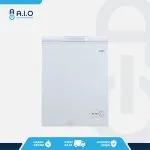 AQF 150HC FRONT AQUA - CHEST FREEZER 1 PINTU 146 L - AQF 150HC