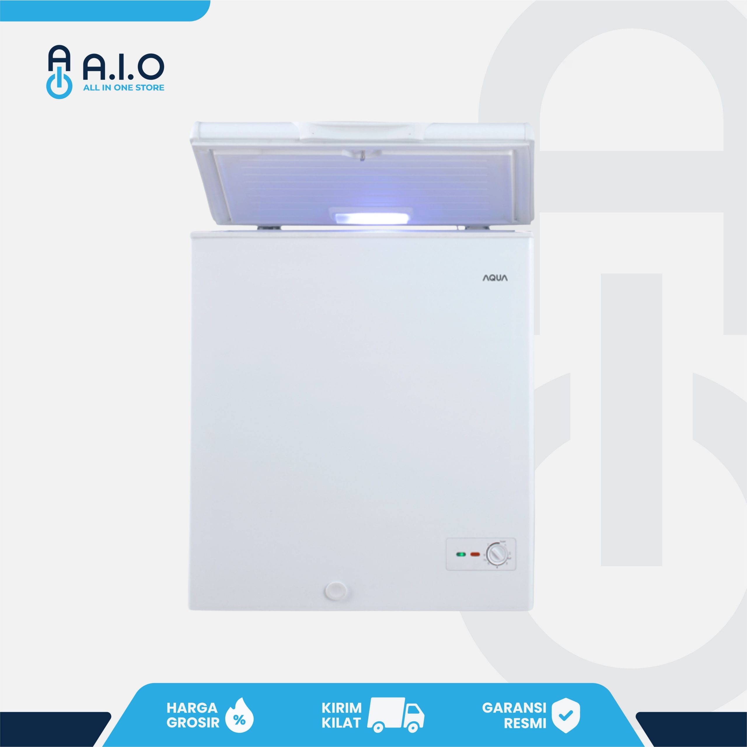 AQUA - CHEST FREEZER 1 PINTU - AQF 220HC 4 AQUA - CHEST FREEZER 1 PINTU - AQF 220HC - Gambar 4