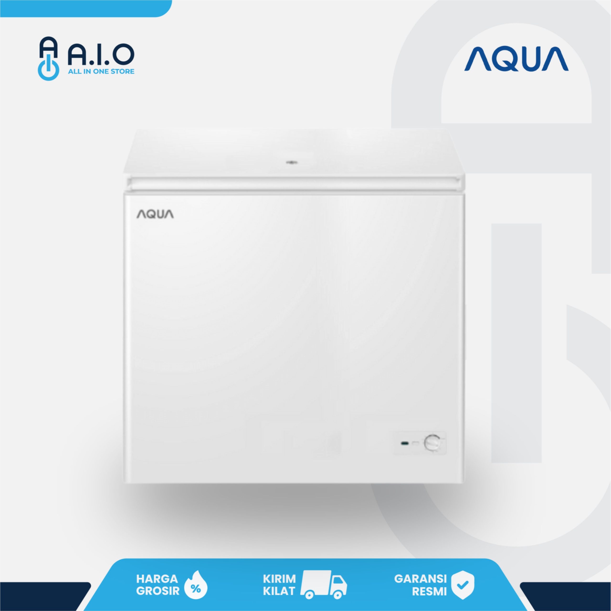 AQUA - CHEST FREEZER 1 PINTU 200 L - AQF 220MC