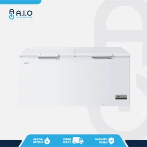 AQUA - CHEST FREEZER 2 PINTU 519 L - AQF 550EC