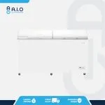 AQF 560MC FRONT AQUA - CHEST FREEZER 2 PINTU 502 L - AQF 560MC