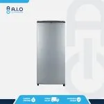 AQF S6S FRONT AQUA - KULKAS FREEZER 6 RAK 167 L - AQF S6(S)