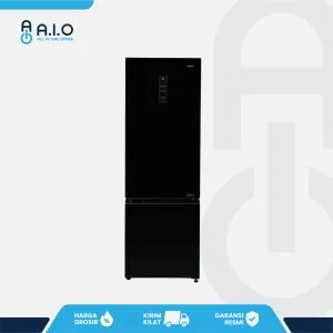 AQUA - KULKAS 2 PINTU 292 L - AQR 320RBG(BK)