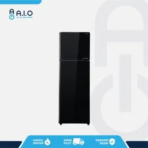 AQUA - KULKAS 2 PINTU 270 L - AQR 355IG(BK)