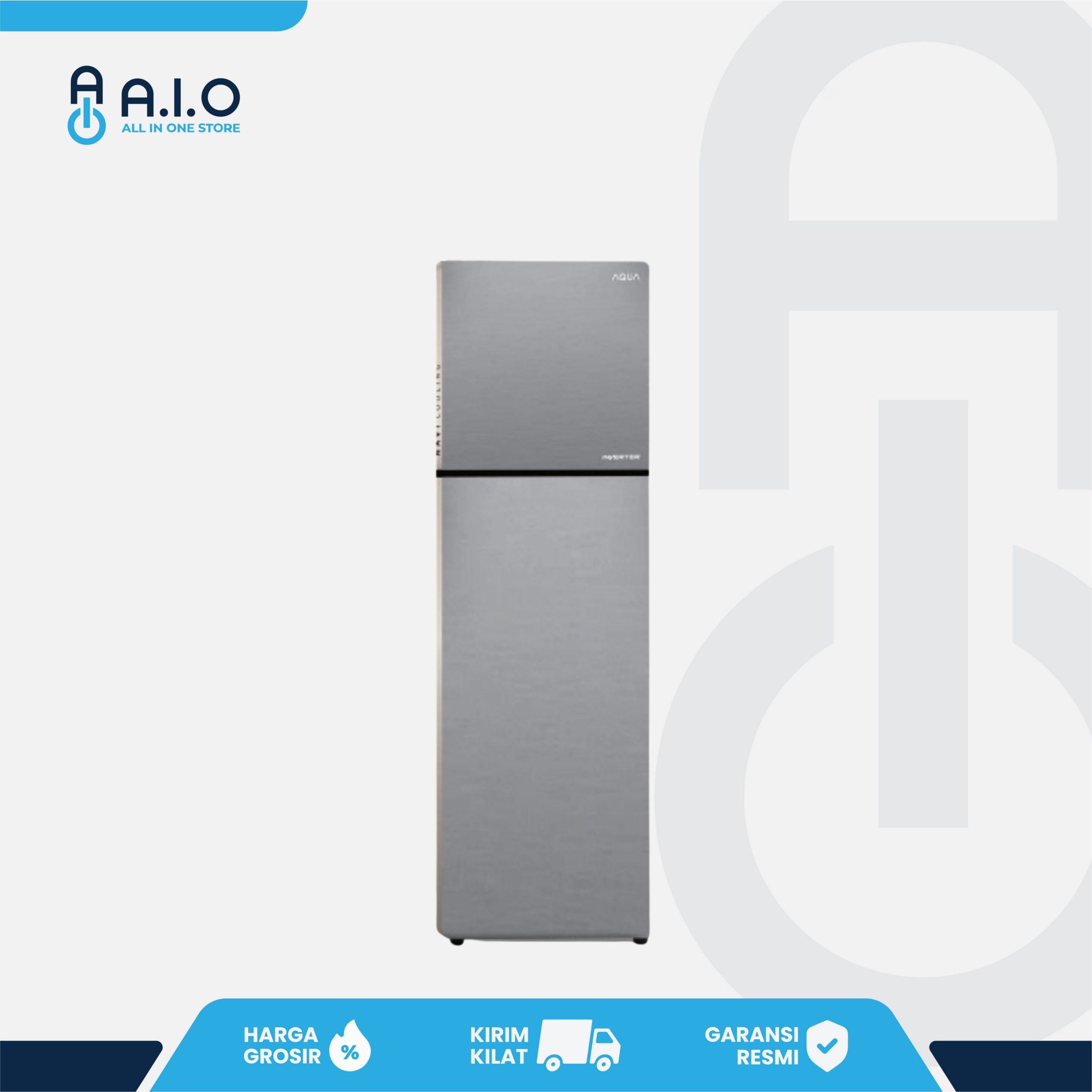 AQUA - KULKAS 2 PINTU 270 L - AQR 355IM(BB) 1 AQUA - KULKAS 2 PINTU 270 L - AQR 355IM(BB)