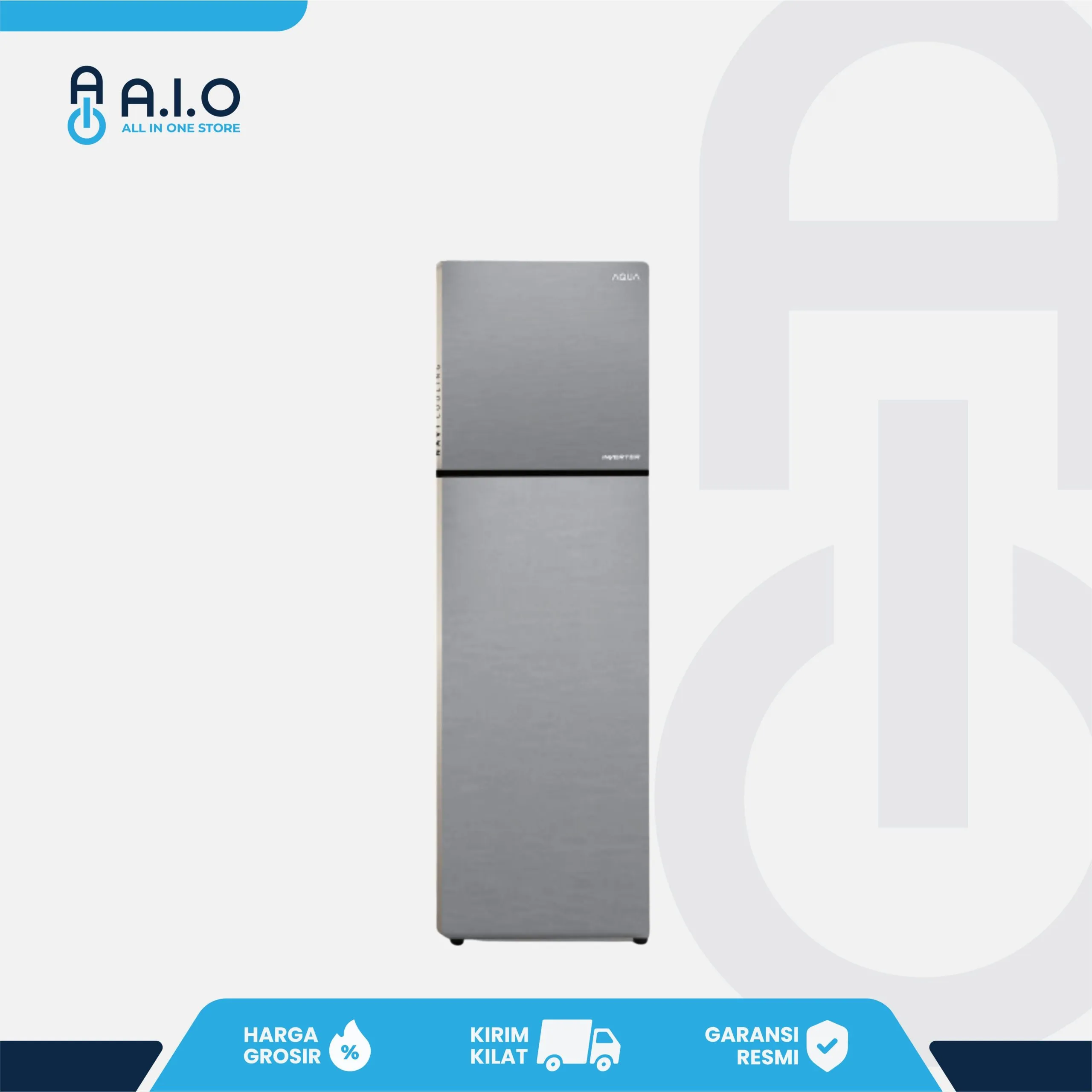 AQUA - KULKAS 2 PINTU 270 L - AQR 355IM(BB) 1 AQUA - KULKAS 2 PINTU 270 L - AQR 355IM(BB)