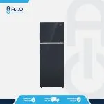 AQR 395IMBK Front AQUA - KULKAS 2 PINTU 333 L - AQR 395IM(BK)