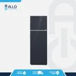 AQR 415IMBK FRONT AQUA - KULKAS 2 PINTU - AQR 415IM(BK)