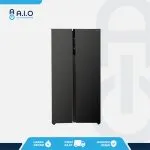 AQR 605IMGB Front AQUA - KULKAS SIDE BY SIDE 541 L - AQR 605IM(GB)