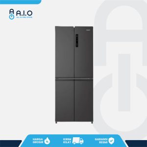 AQUA - KULKAS MULTIDOOR 4 PINTU 406 L - AQR CTD506RGC(BK)