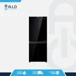 AQR CTD506RGGMB Front AQUA - KULKAS MULTIDOOR 4 PINTU 406 L - AQR CTD506RGG(MB)