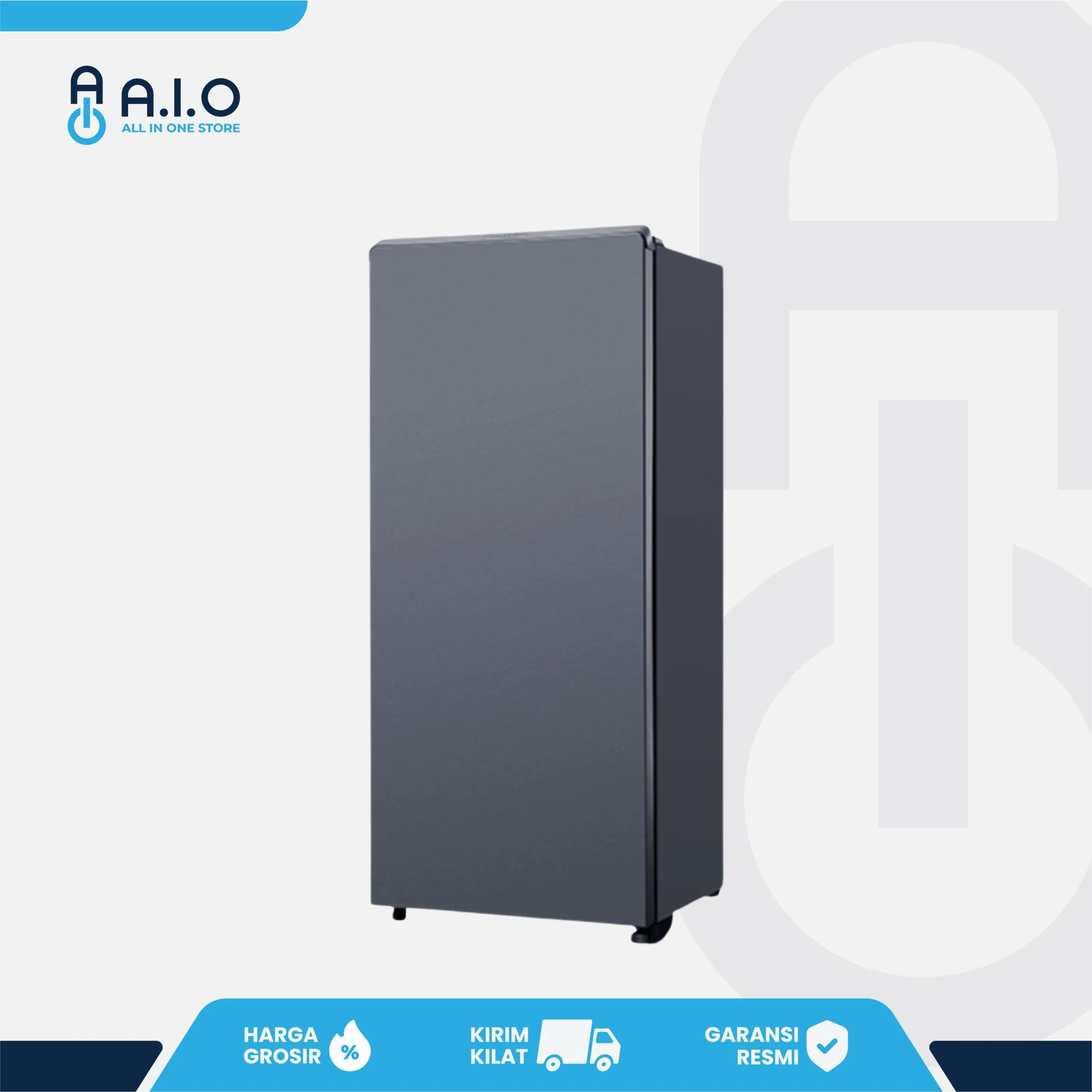 AQUA - KULKAS 1 PINTU 180 L - AQR D225(MLS) 2 AQUA - KULKAS 1 PINTU 180 L - AQR D225(MLS) - Gambar 2