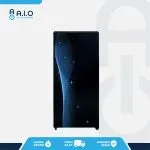 AQR D225MSB FRONT AQUA - KULKAS 1 PINTU 180 L - AQR D225(MSB)