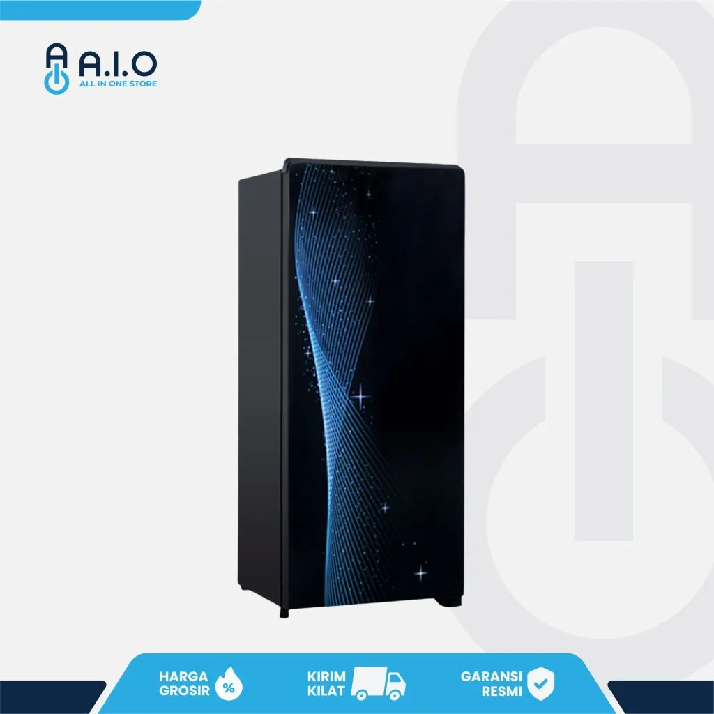 AQUA - KULKAS 1 PINTU 180 L - AQR D225(MSB)