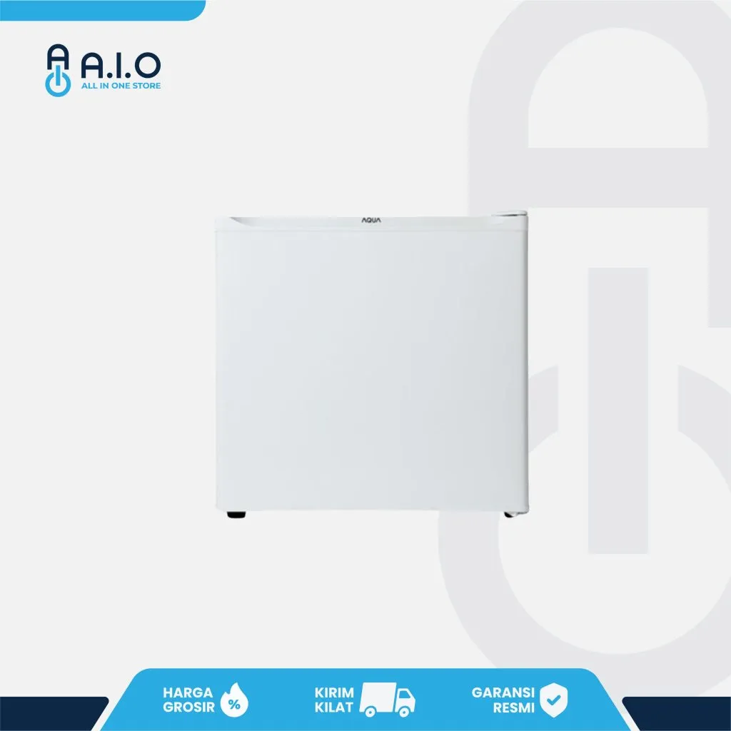 AQUA - KULKAS PORTABLE 1 PINTU 47 L - AQR D50F(W)