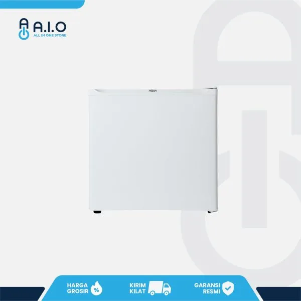 AQUA - KULKAS PORTABLE 1 PINTU 47 L - AQR D50F(W)
