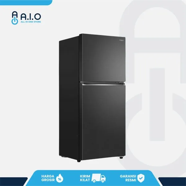 AQUA - KULKAS 2 PINTU 185 L - AQR-DTM245CBP(DS)