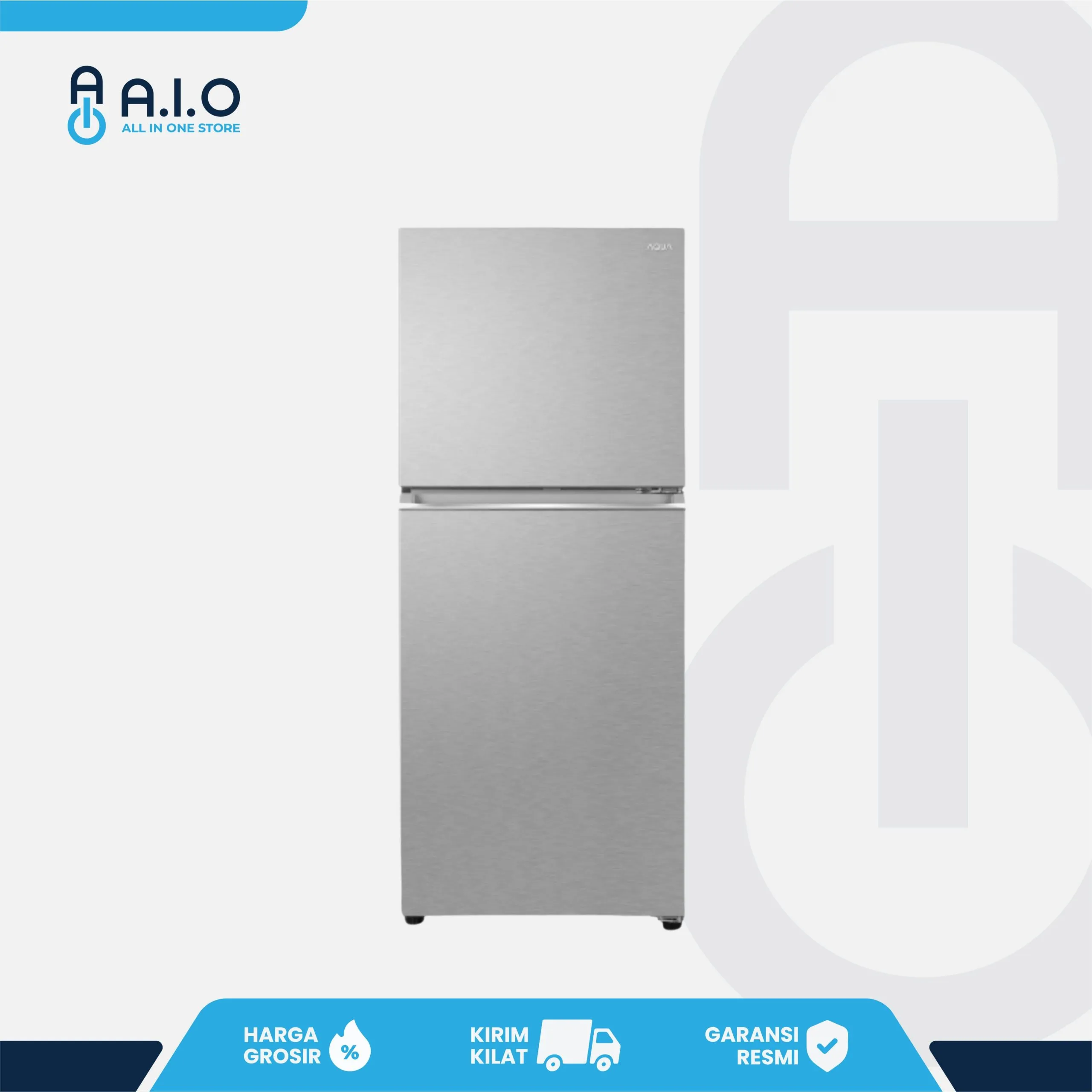 AQUA - KULKAS 2 PINTU 185 L - AQR-DTM245CBP(LS) 1 AQUA - KULKAS 2 PINTU 185 L - AQR-DTM245CBP(LS)