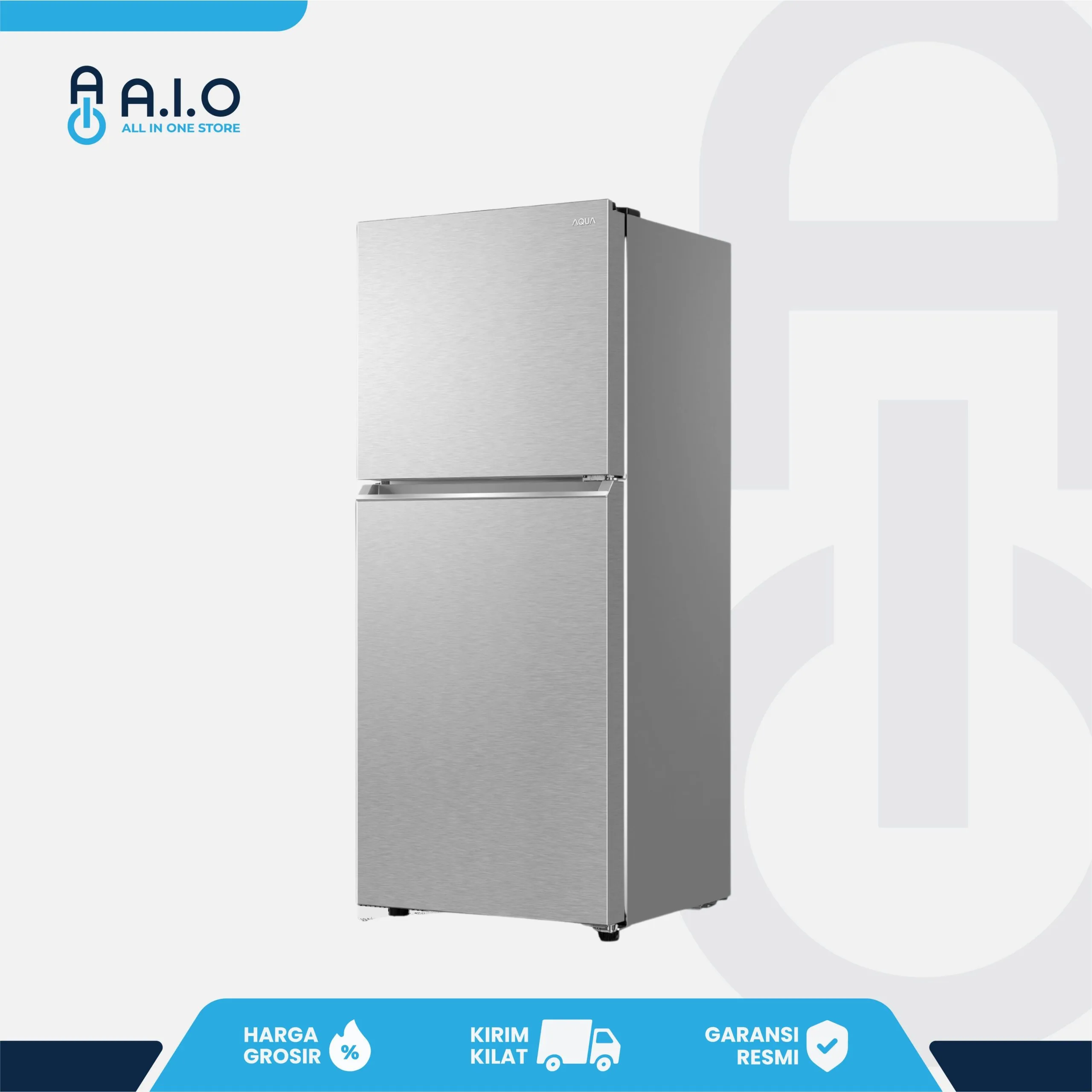 AQUA - KULKAS 2 PINTU 185 L - AQR-DTM245CBP(LS) 3 AQUA - KULKAS 2 PINTU 185 L - AQR-DTM245CBP(LS) - Gambar 3