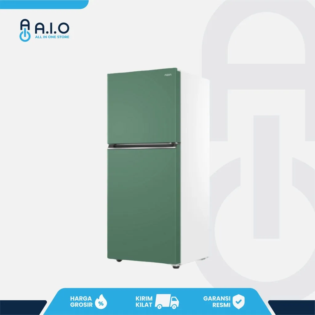 AQUA - KULKAS 2 PINTU 185 L - AQR DTM245CBP(ME)