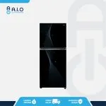 AQR DTM245CBVSB New front AQUA - KULKAS 2 PINTU 185 L - AQR DTM245CBV(SB)