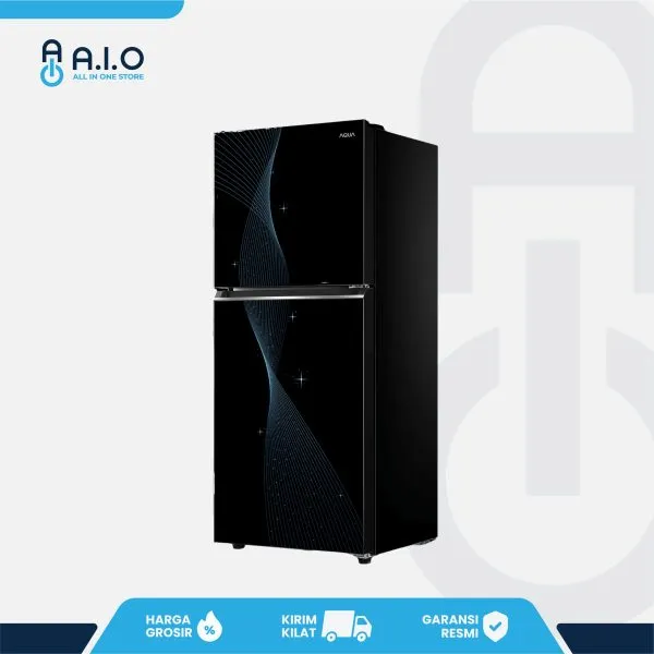 AQUA - KULKAS 2 PINTU 185 L - AQR DTM245CBV(SB)