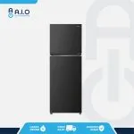 AQR DTM285CBPDS New front AQUA - KULKAS 2 PINTU 225 L - AQR DTM285CBP(DS)