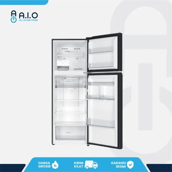 AQUA - KULKAS 2 PINTU 225 L - AQR DTM285CBP(DS)