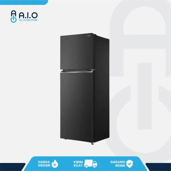 AQUA - KULKAS 2 PINTU 225 L - AQR DTM285CBP(DS)