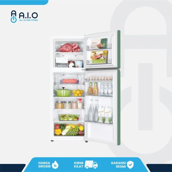 AQUA - KULKAS 2 PINTU 225 L - AQR DTM285CBP(ME)
