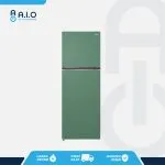 AQR DTM285CBPME front AQUA - KULKAS 2 PINTU 225 L - AQR DTM285CBP(ME)