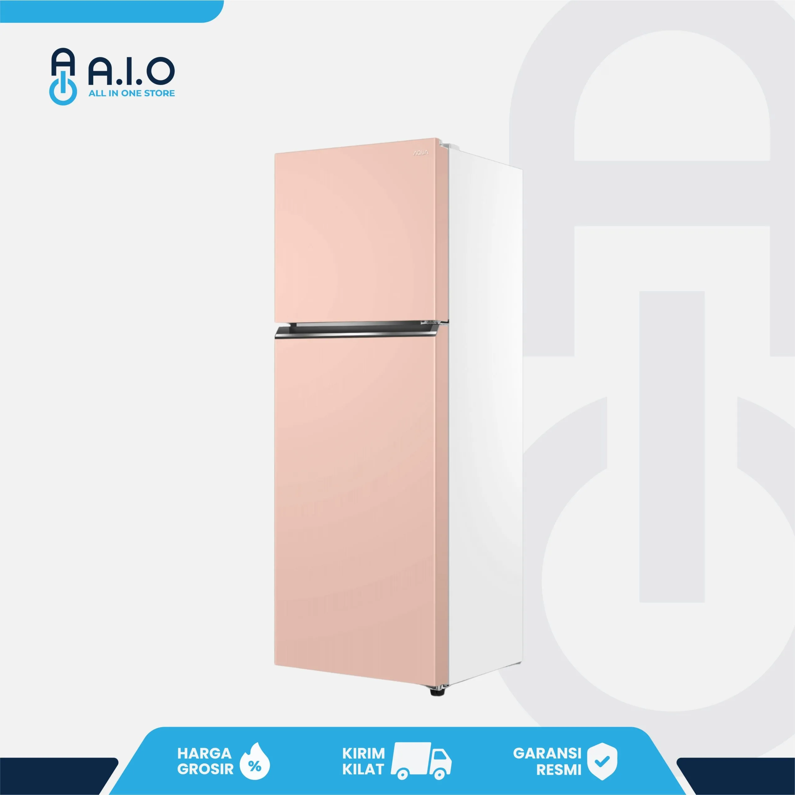 AQUA - KULKAS 2 PINTU 225 L - AQR DTM285CBP(PE) 4 AQUA - KULKAS 2 PINTU 225 L - AQR DTM285CBP(PE) - Gambar 4