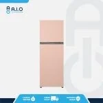 AQR DTM285CBPPE front 1 AQUA - KULKAS 2 PINTU 225 L - AQR DTM285CBP(PE)