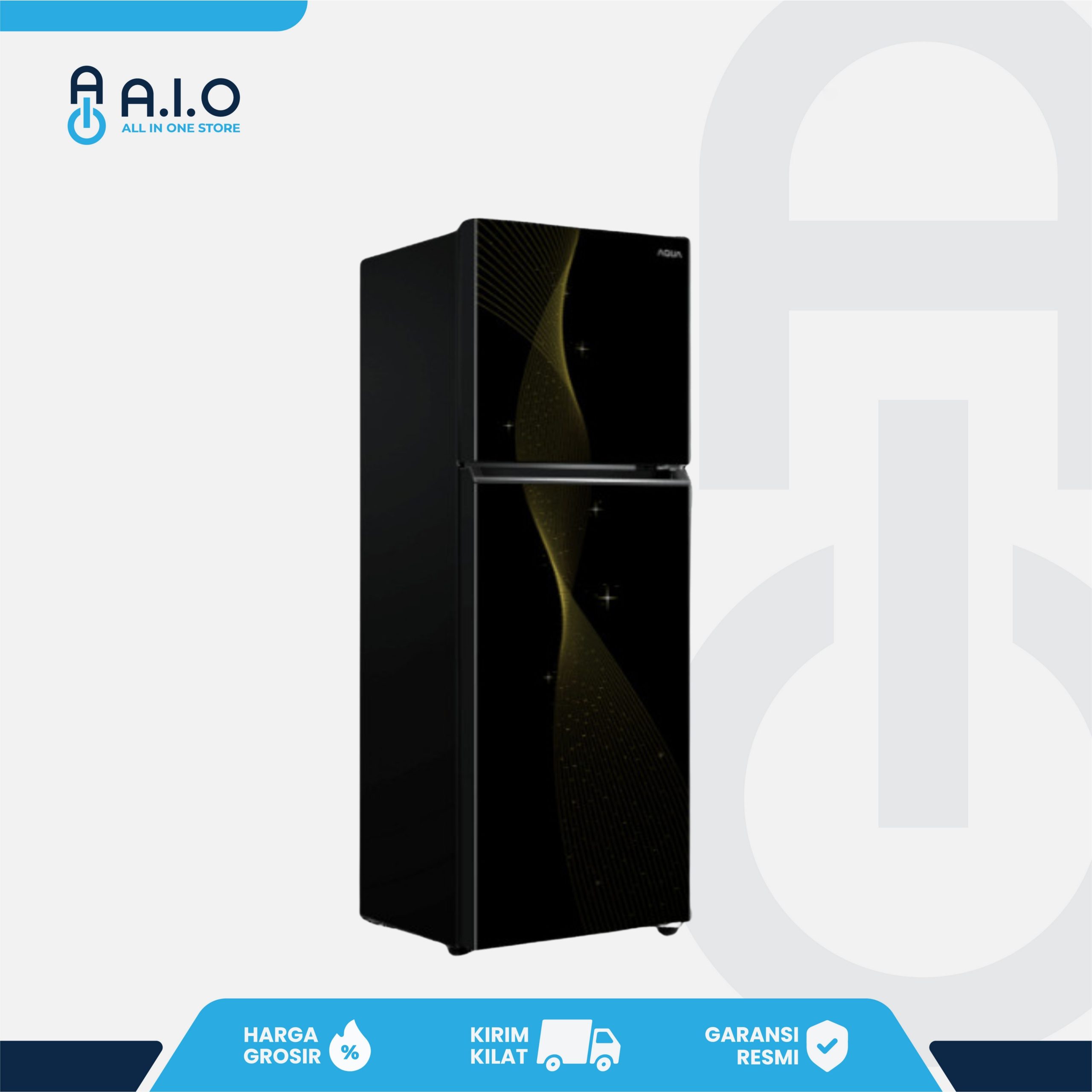 AQUA - KULKAS 2 PINTU 225 L - AQR-DTM285CBV(SB) 4 AQUA - KULKAS 2 PINTU 225 L - AQR-DTM285CBV(SB) - Gambar 4