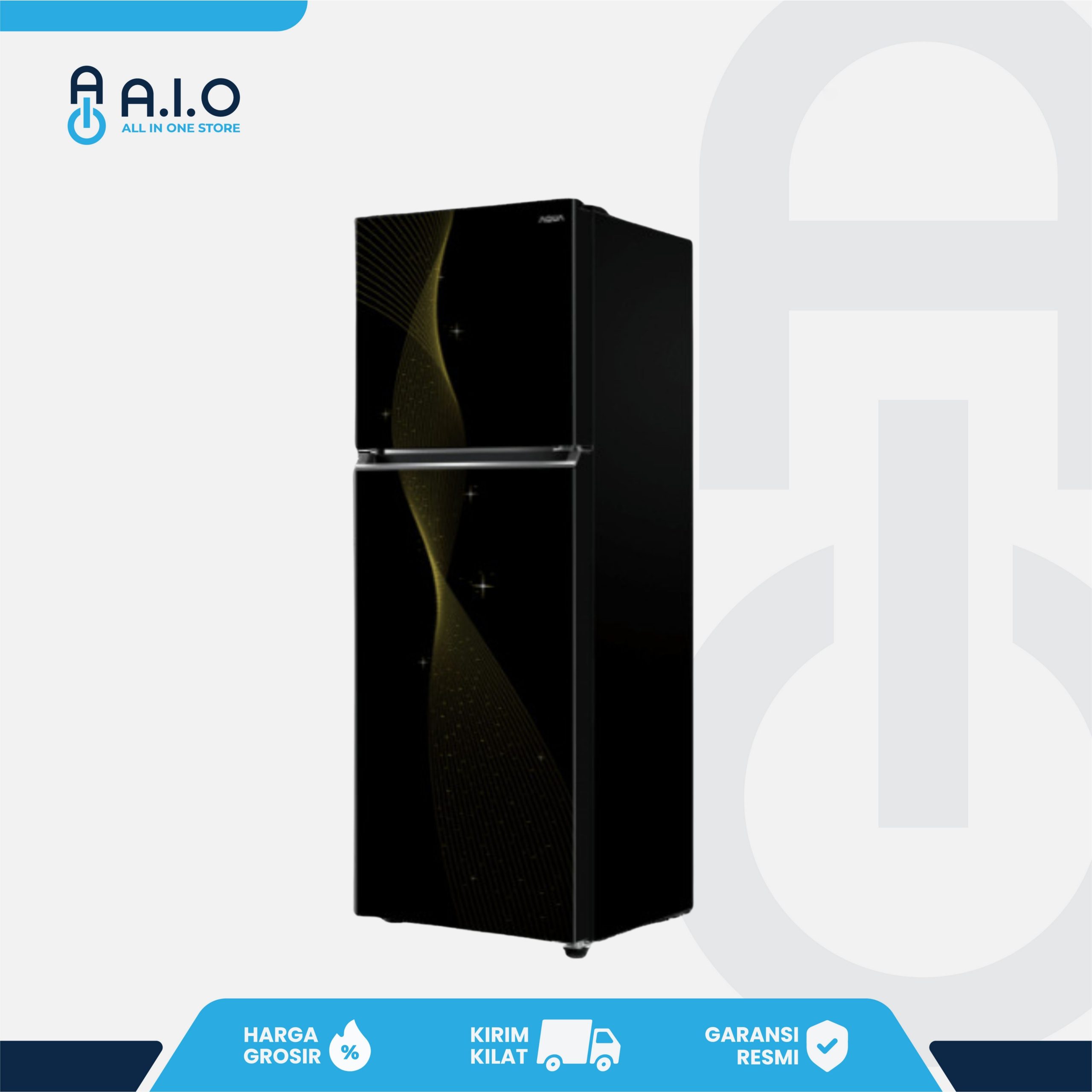 AQUA - KULKAS 2 PINTU 225 L - AQR-DTM285CBV(SB) 3 AQUA - KULKAS 2 PINTU 225 L - AQR-DTM285CBV(SB) - Gambar 3