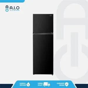 AQUA - KULKAS 2 PINTU INVERTER 245 L - AQR DTM305RAP(FB)