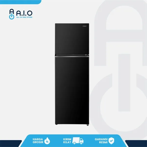AQUA - KULKAS 2 PINTU INVERTER 245 L - AQR DTM305RAP(FB)