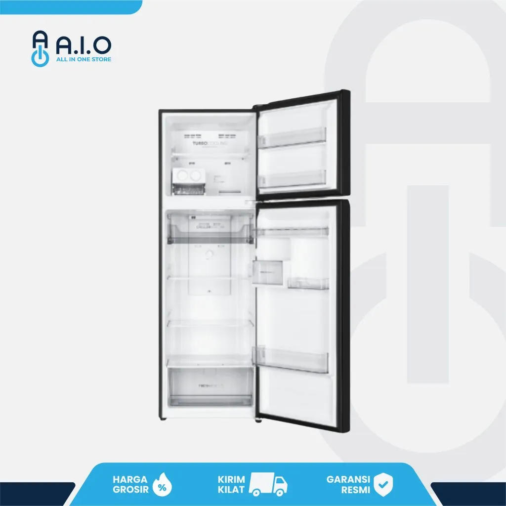 16 Rekomendasi Kulkas 2 Pintu Aqua Terbaru dan Terbaik 2026 3 AQUA - KULKAS 2 PINTU INVERTER 245 L - AQR DTM305RAP(FB)