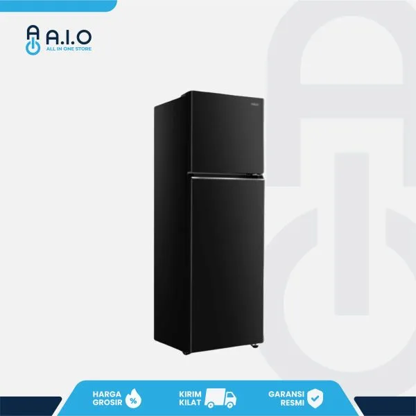 AQUA - KULKAS 2 PINTU INVERTER 245 L - AQR DTM305RAP(FB)