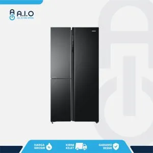 AQUA - KULKAS SIDE BY SIDE 598 L - AQR IG685AMT(GB)