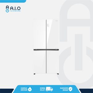 AQUA - KULKAS MULTIDOOR 4 PINTU 456L - AQR TTD546RBG(WT)