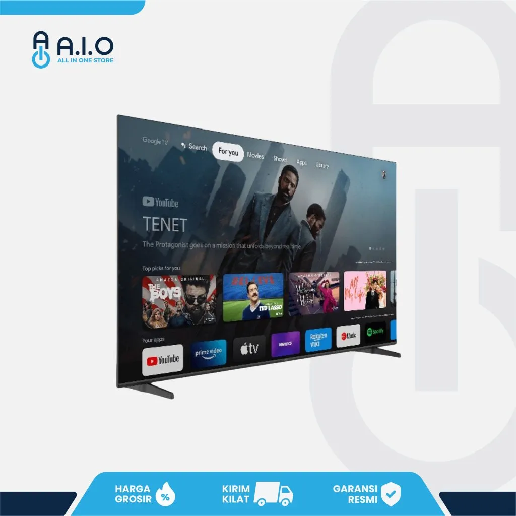 10 Rekomendasi TV Harga 3 Juta Terbaik di Tahun 2026 3 AQUA - TV GOOGLE 43" - AQT43K85FUX