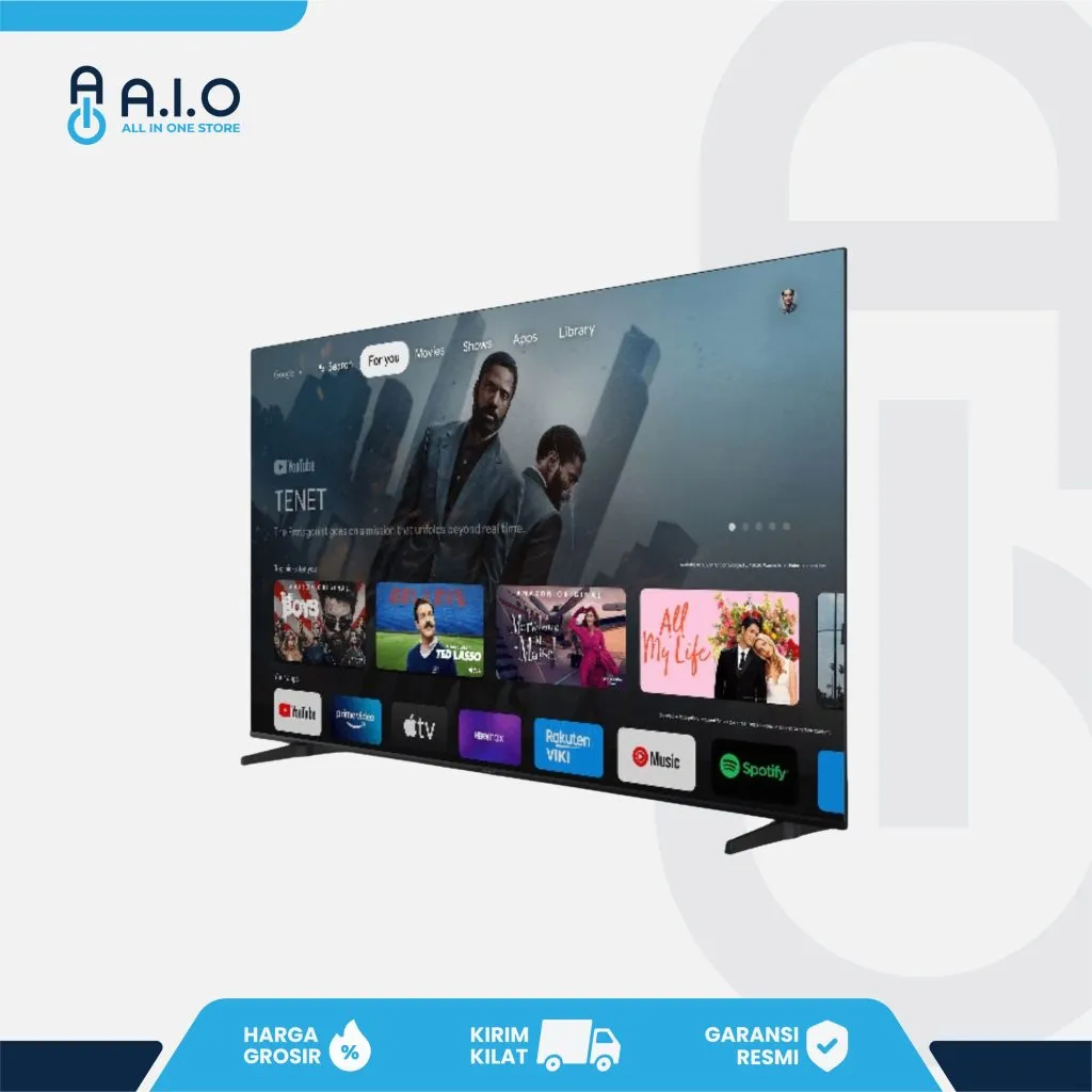 10 Rekomendasi TV Harga 3 Juta Terbaik di Tahun 2026 4 AQUA - TV GOOGLE 43" - AQT43K85FUX