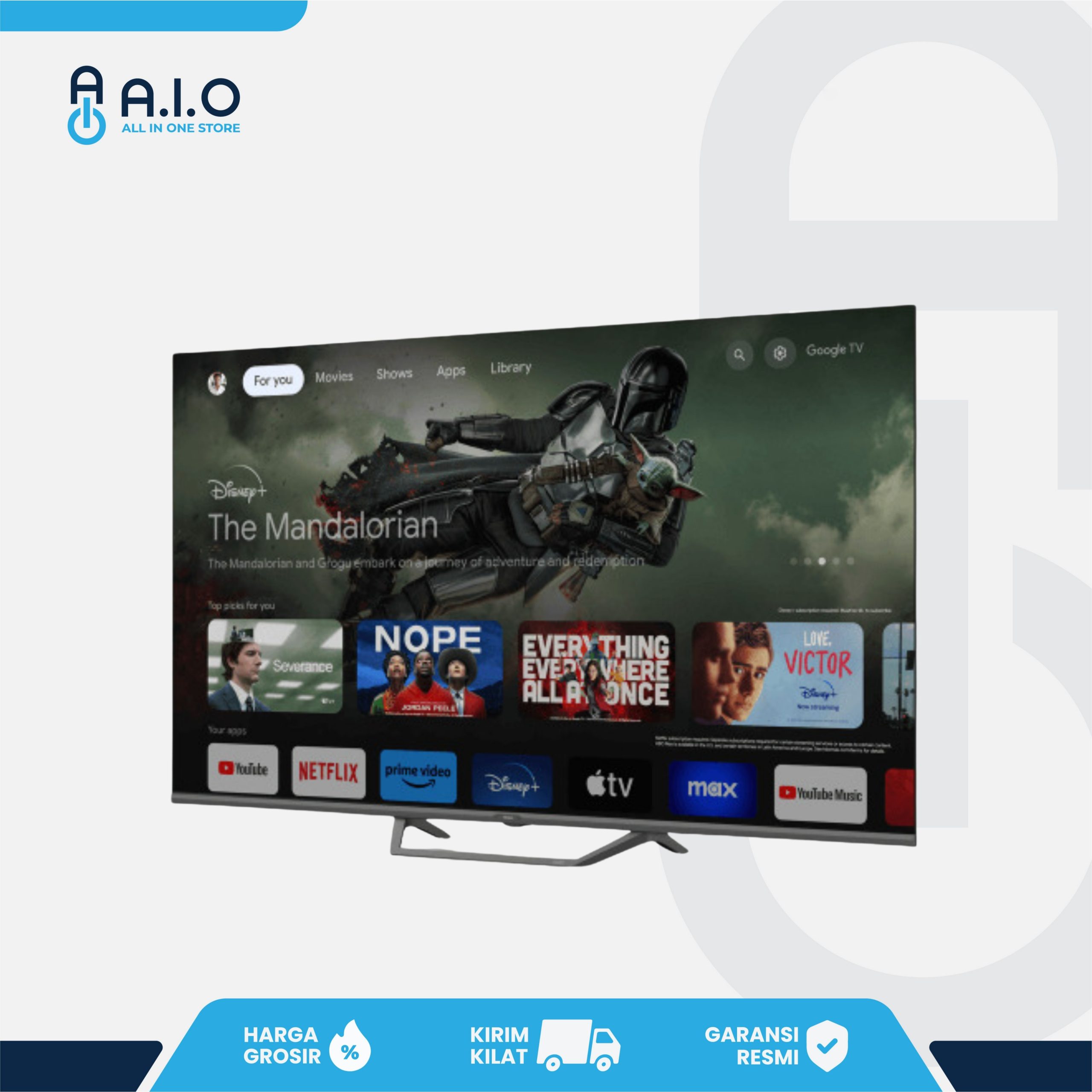 AQUA - TV GOOGLE 50" - AQT50S80EUX 4 AQUA - TV GOOGLE 50" - AQT50S80EUX - Gambar 4