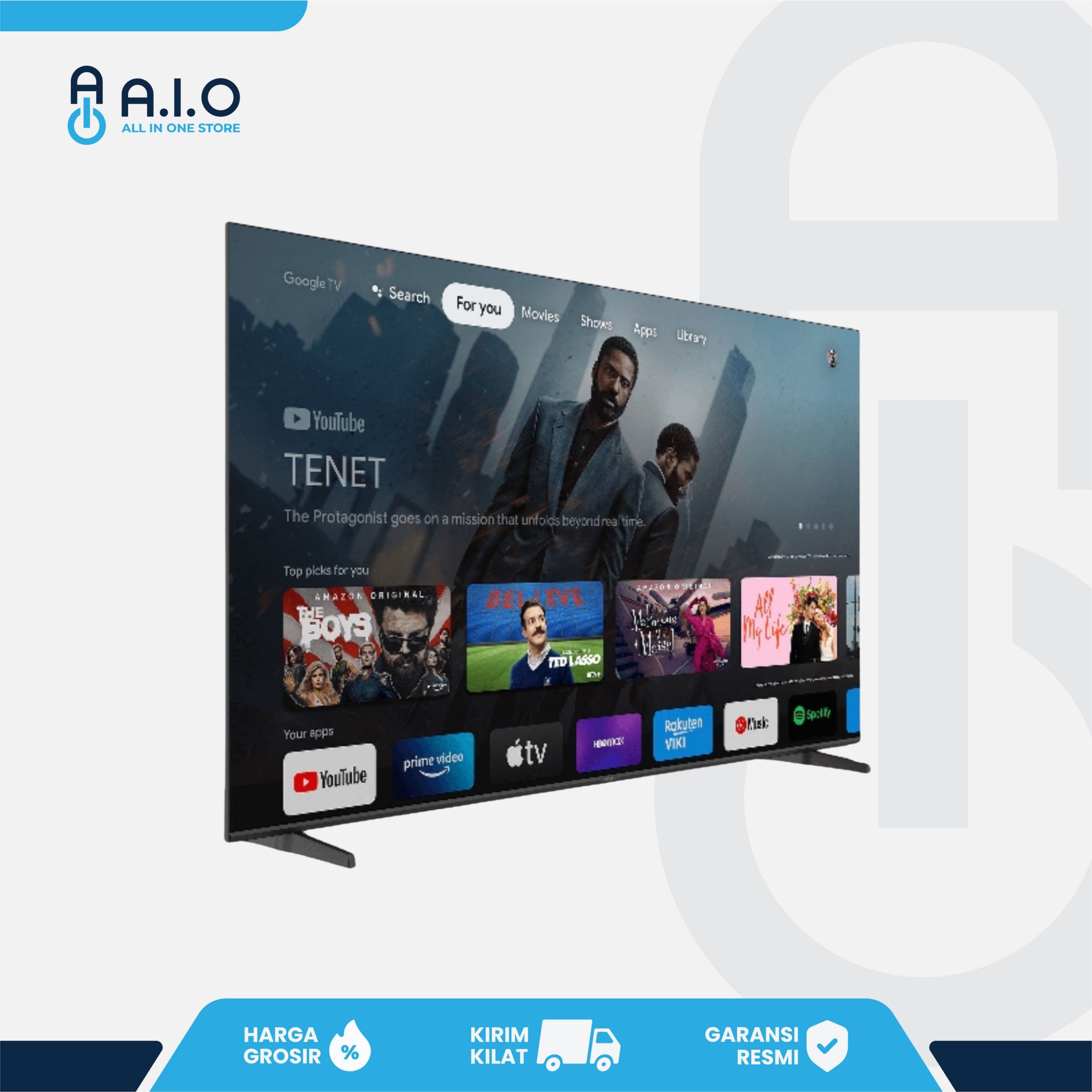 AQUA - TV GOOGLE 58" - AQT58K85EUX 4 AQUA - TV GOOGLE 58" - AQT58K85EUX - Gambar 4