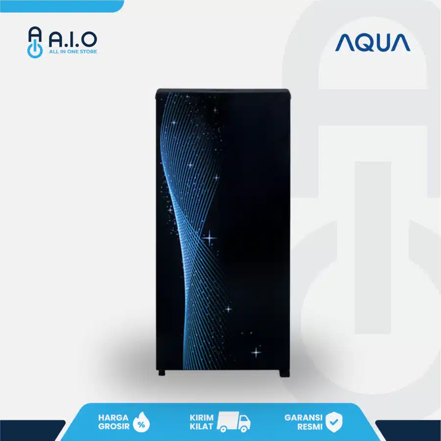 AQUA - KULKAS 1 PINTU - AQR D205(MSB) kulkas aqua 1 pintu