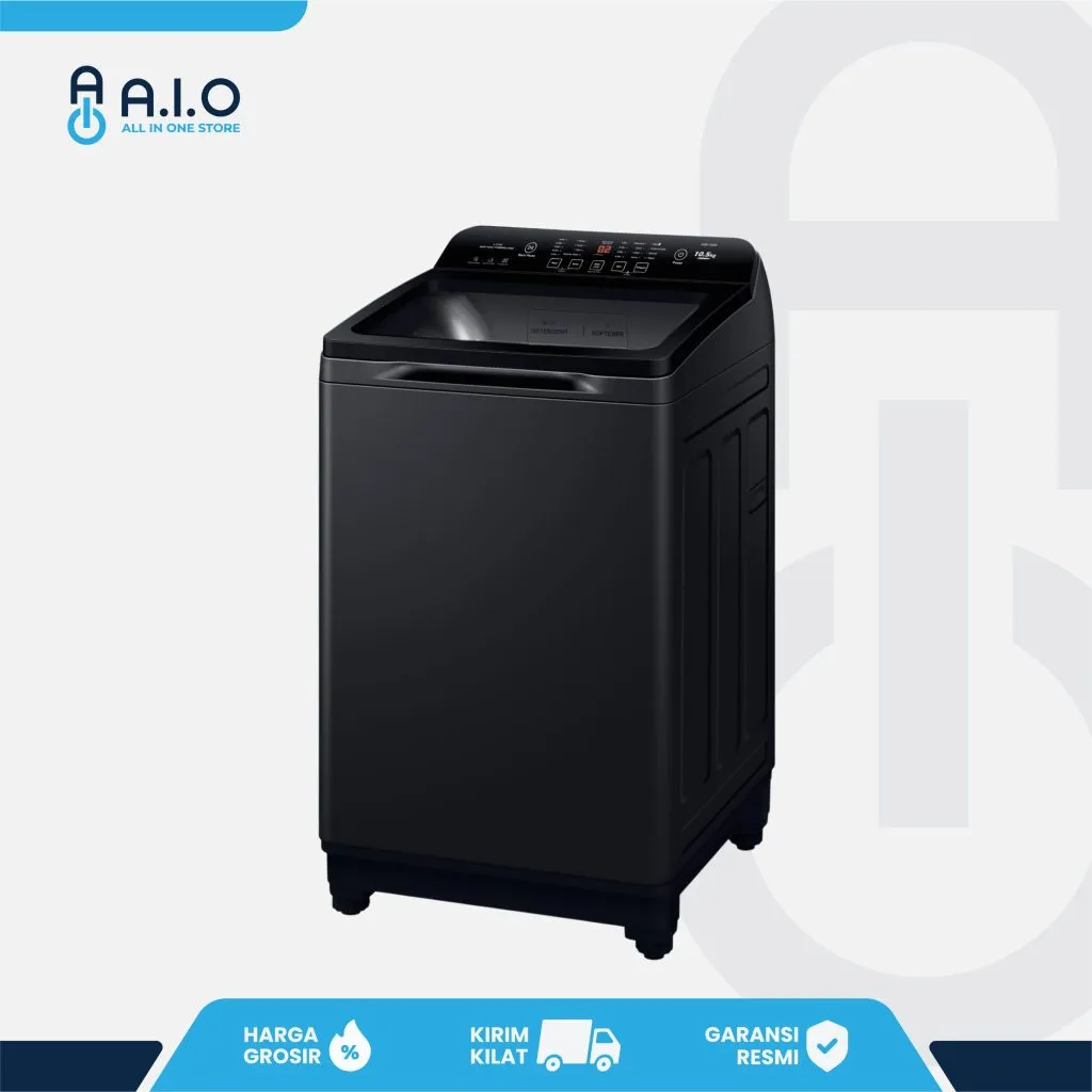 AQUA - MESIN CUCI TOP LOADING 10.5 KG - AQW 1020R