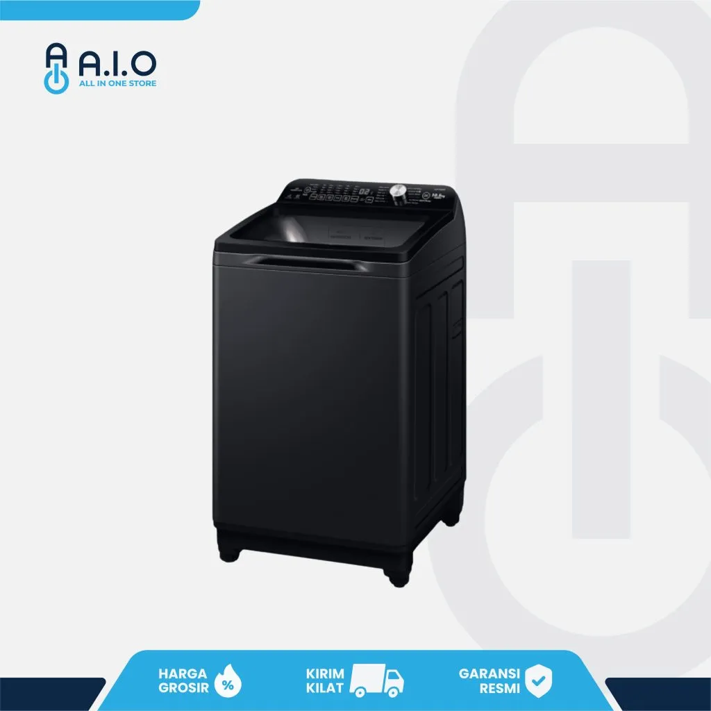 AQUA - MESIN CUCI TOP LOADING 10.5 KG - AQW 1060DR