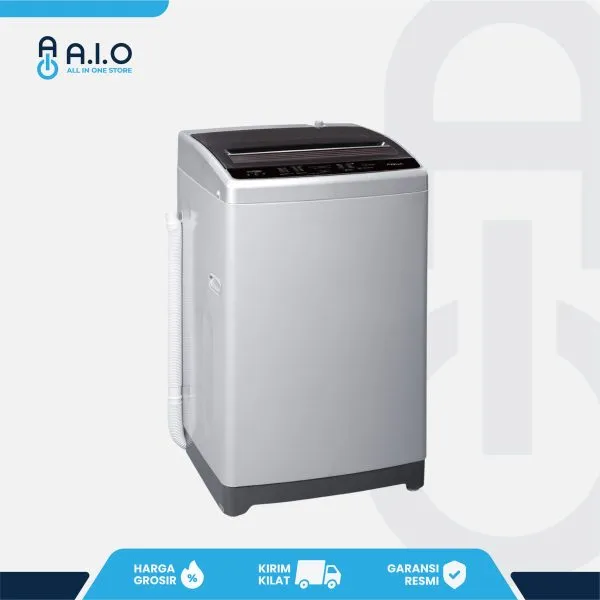 AQUA - MESIN CUCI TOP LOADING 7 KG - AQW 77DH(BK)