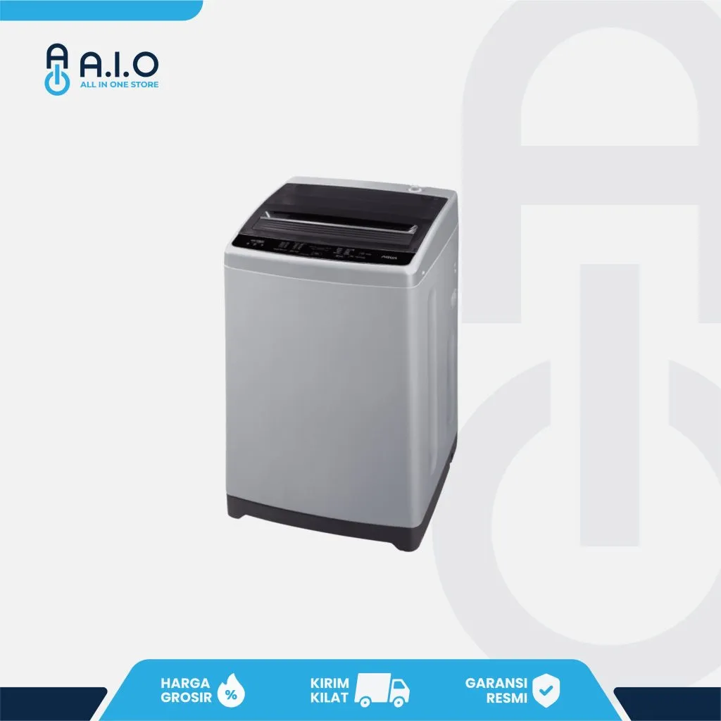 AQUA - MESIN CUCI TOP LOADING 7 KG - AQW 77DH(BK)